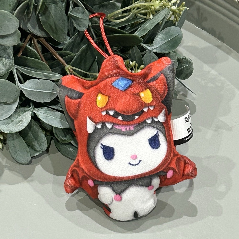 McDonalds‎ 2024 Yu-Gi-Oh x Hello Kitty - KUROMI x SILFER Plush - Happy Meal Toy